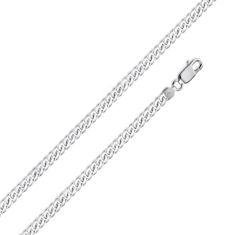 4.9MM MIAMI CUBAN LINK (LOBSTER CLASP)..