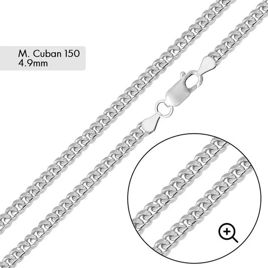 4.9MM MIAMI CUBAN LINK (LOBSTER CLASP)..